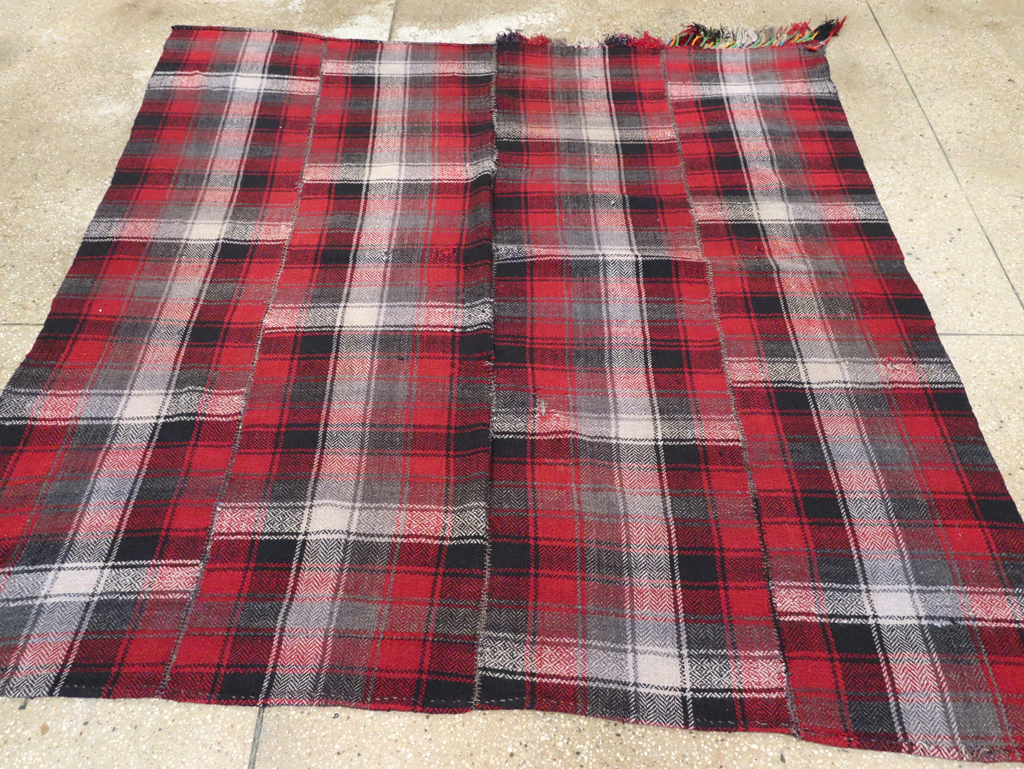 Vintage Persian Square Textile, No.29033 - Gsblank