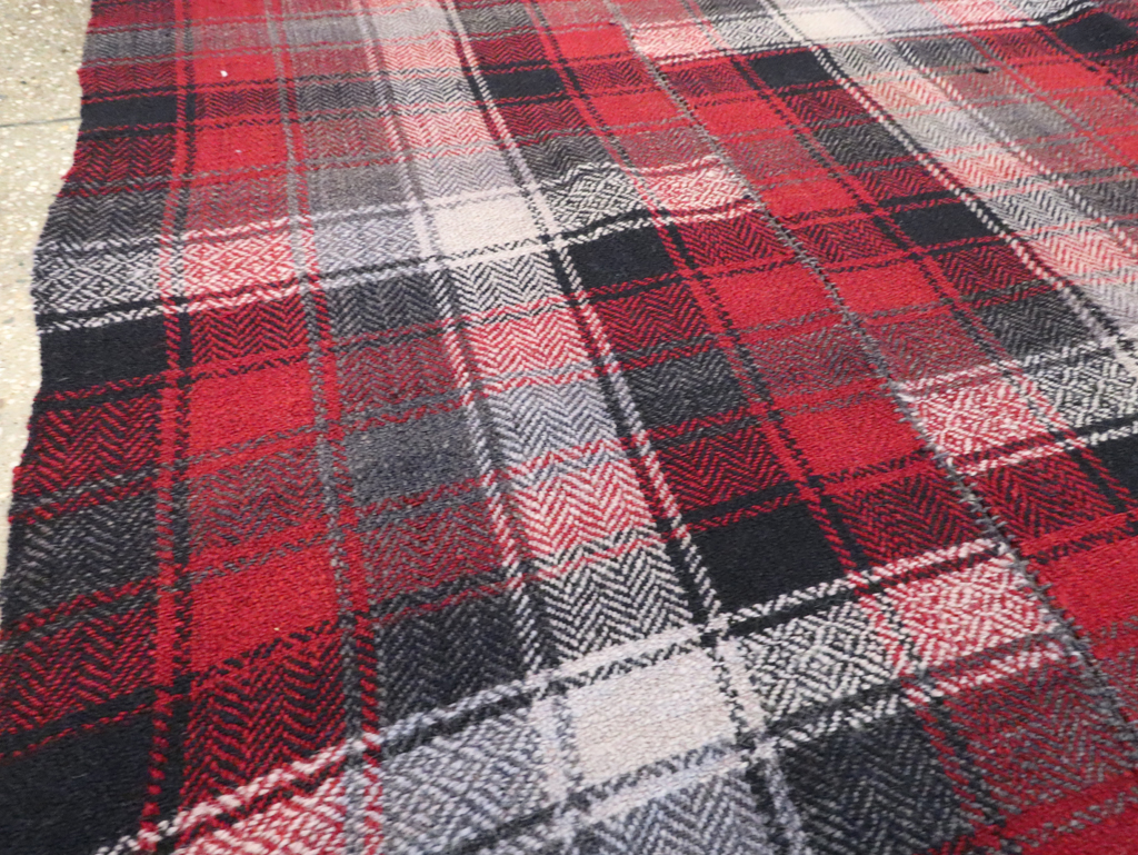 Vintage Persian Square Textile, No.29033 - Gsblank