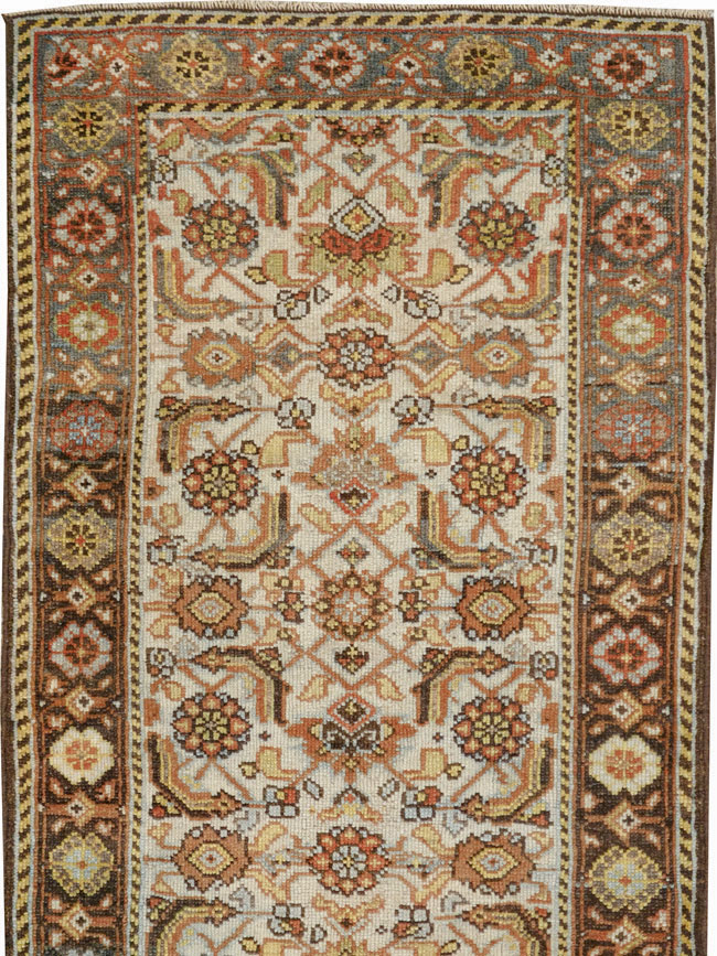 Antique Persian Mahal Runner, No.29040 - Gsblank