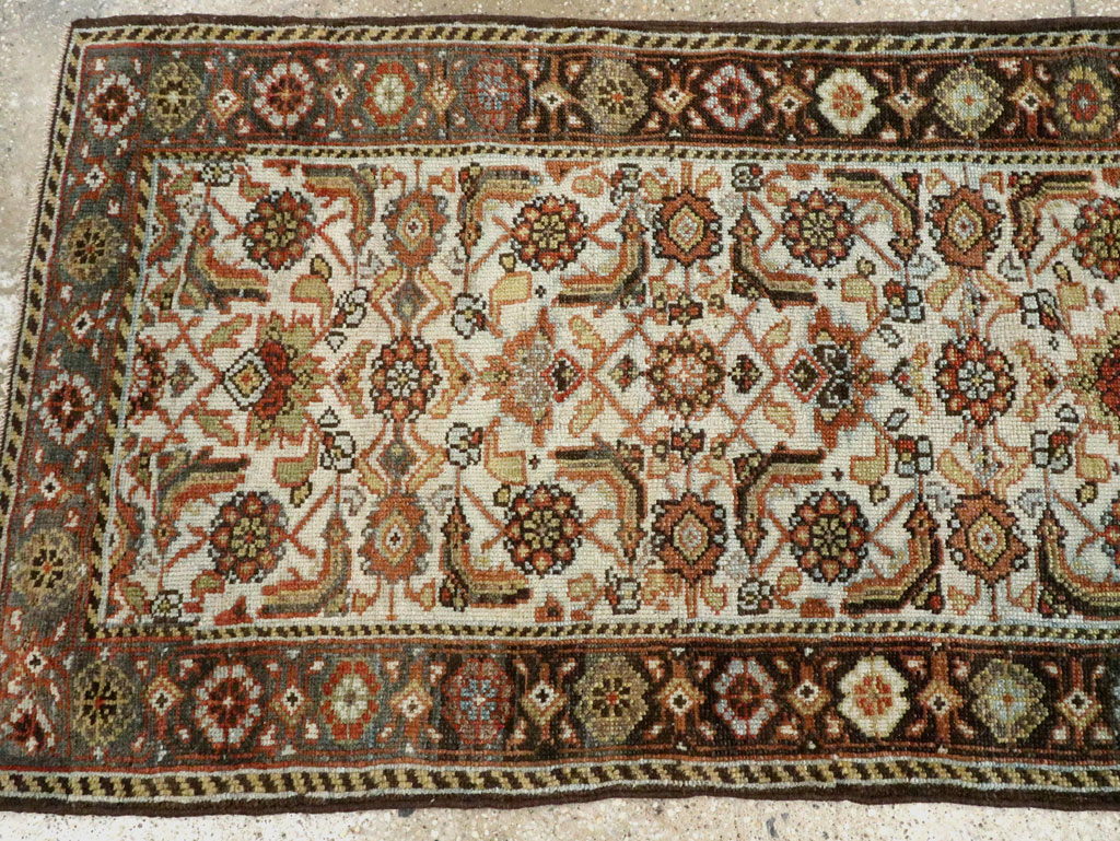 Antique Persian Mahal Runner, No.29040 - Gsblank