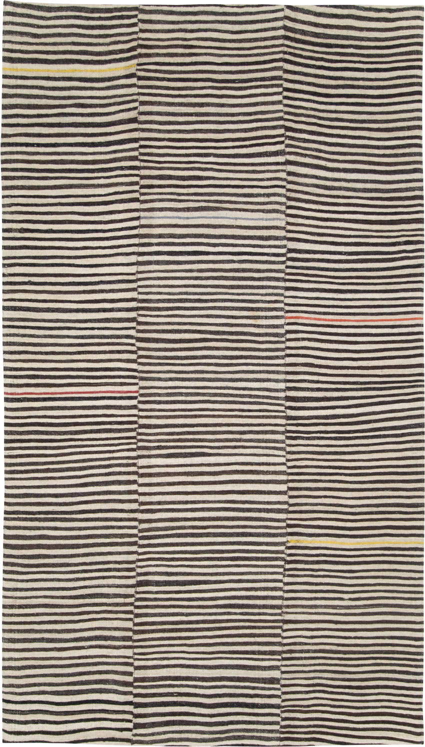 Vintage Persian Flatweave Kilim Accent Rug, No.29044 - Gsblank