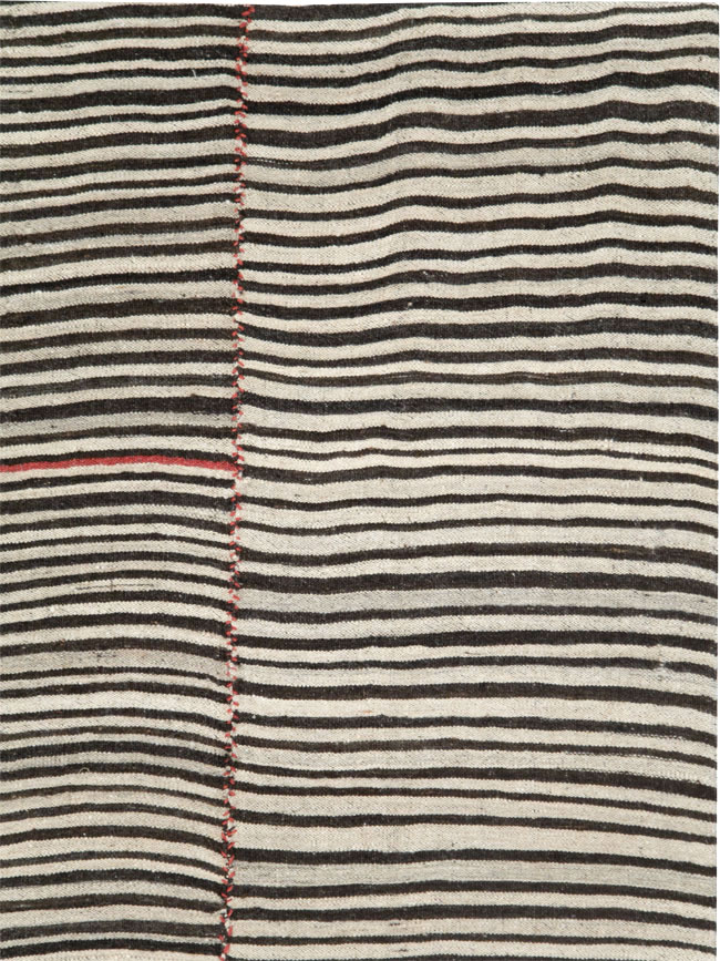 Vintage Persian Flatweave Kilim , No.29046 - Gsblank