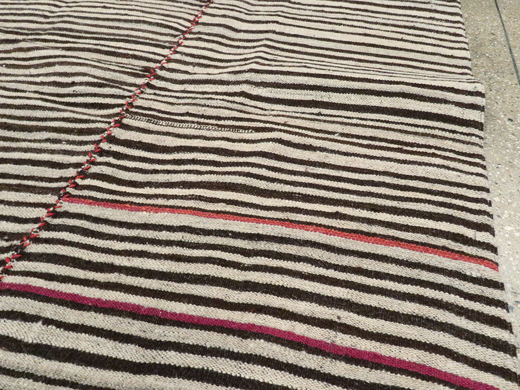 Vintage Persian Flatweave Kilim , No.29046 - Gsblank