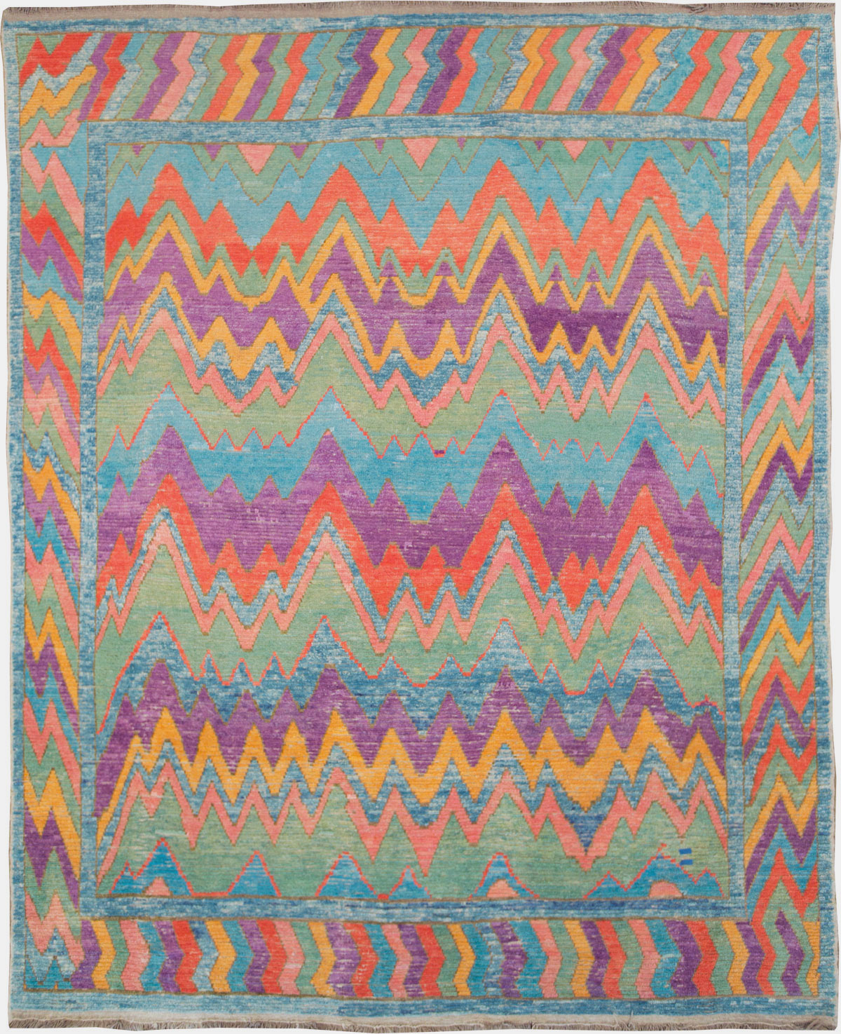 Large Modern Tulu Carpet, No.29047 - Gsblank