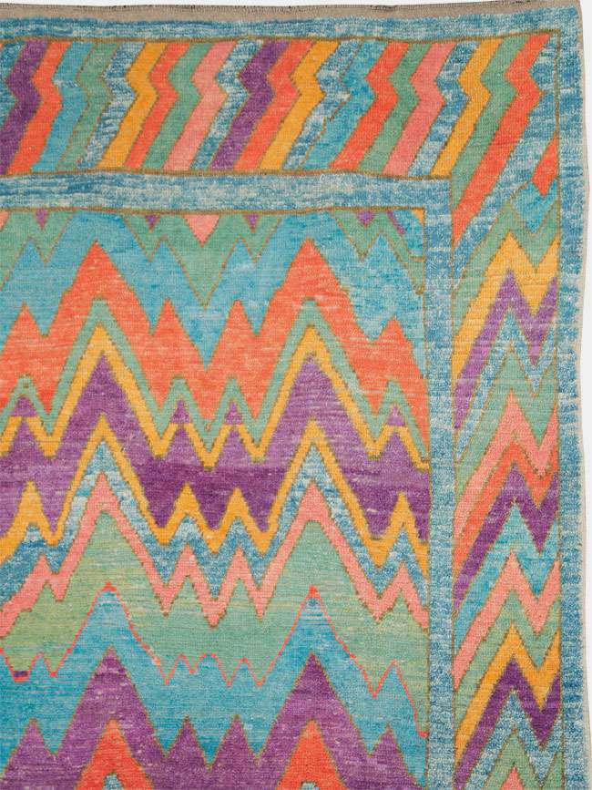 Large Modern Tulu Carpet, No.29047 - Gsblank