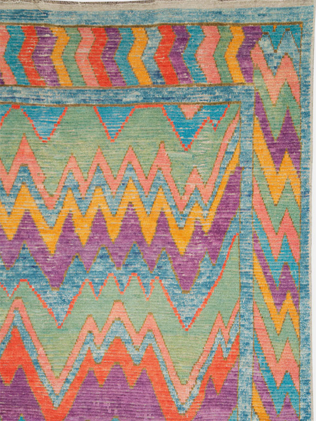 Large Modern Tulu Carpet, No.29047 - Gsblank