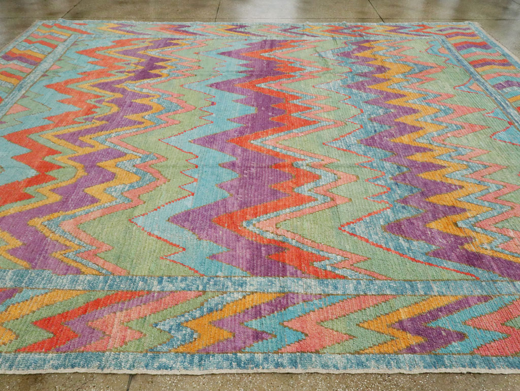 Large Modern Tulu Carpet, No.29047 - Gsblank