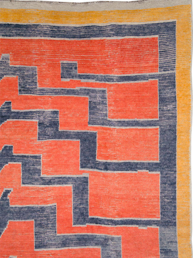 Modern Turkish Tulu Large Room Size Carpet, No.29048 - Gsblank