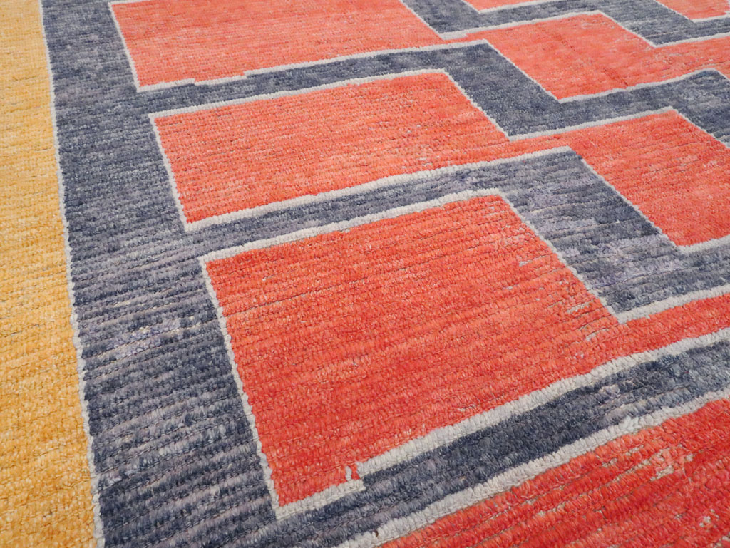 Modern Turkish Tulu Large Room Size Carpet, No.29048 - Gsblank