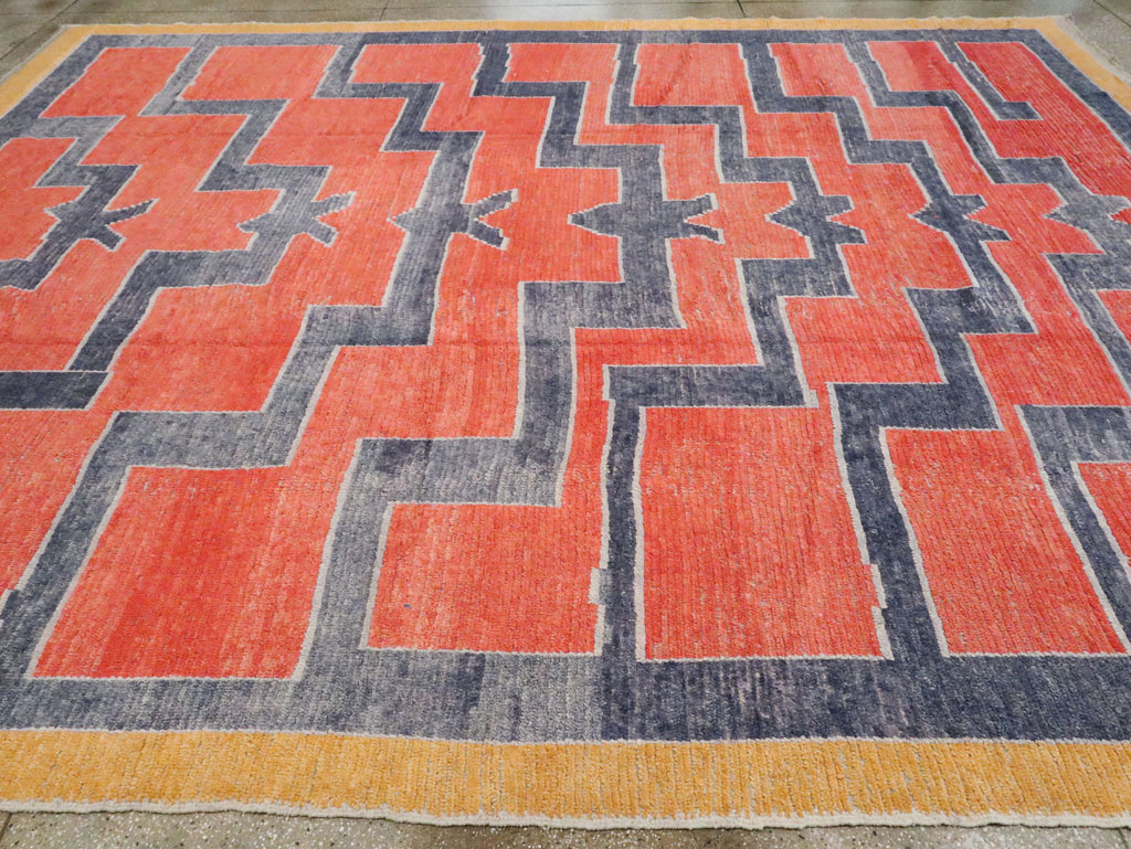 Modern Turkish Tulu Large Room Size Carpet, No.29048 - Gsblank