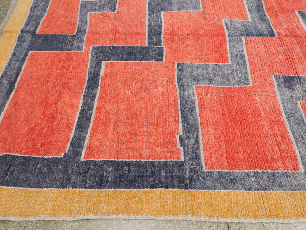 Modern Turkish Tulu Large Room Size Carpet, No.29048 - Gsblank