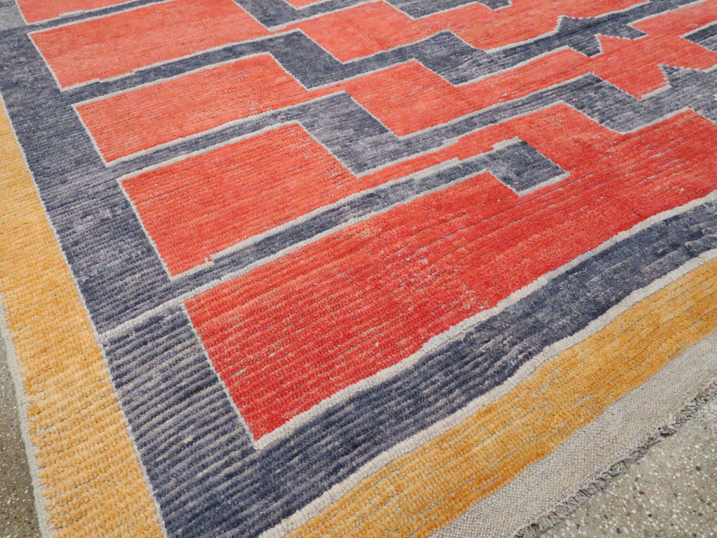 Modern Turkish Tulu Large Room Size Carpet, No.29048 - Gsblank