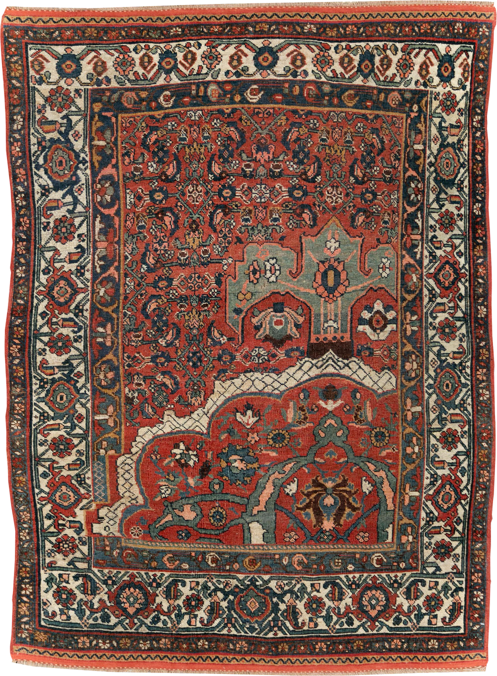 Antique Wagireh Bidjar Rug, No.29050 - Gsblank