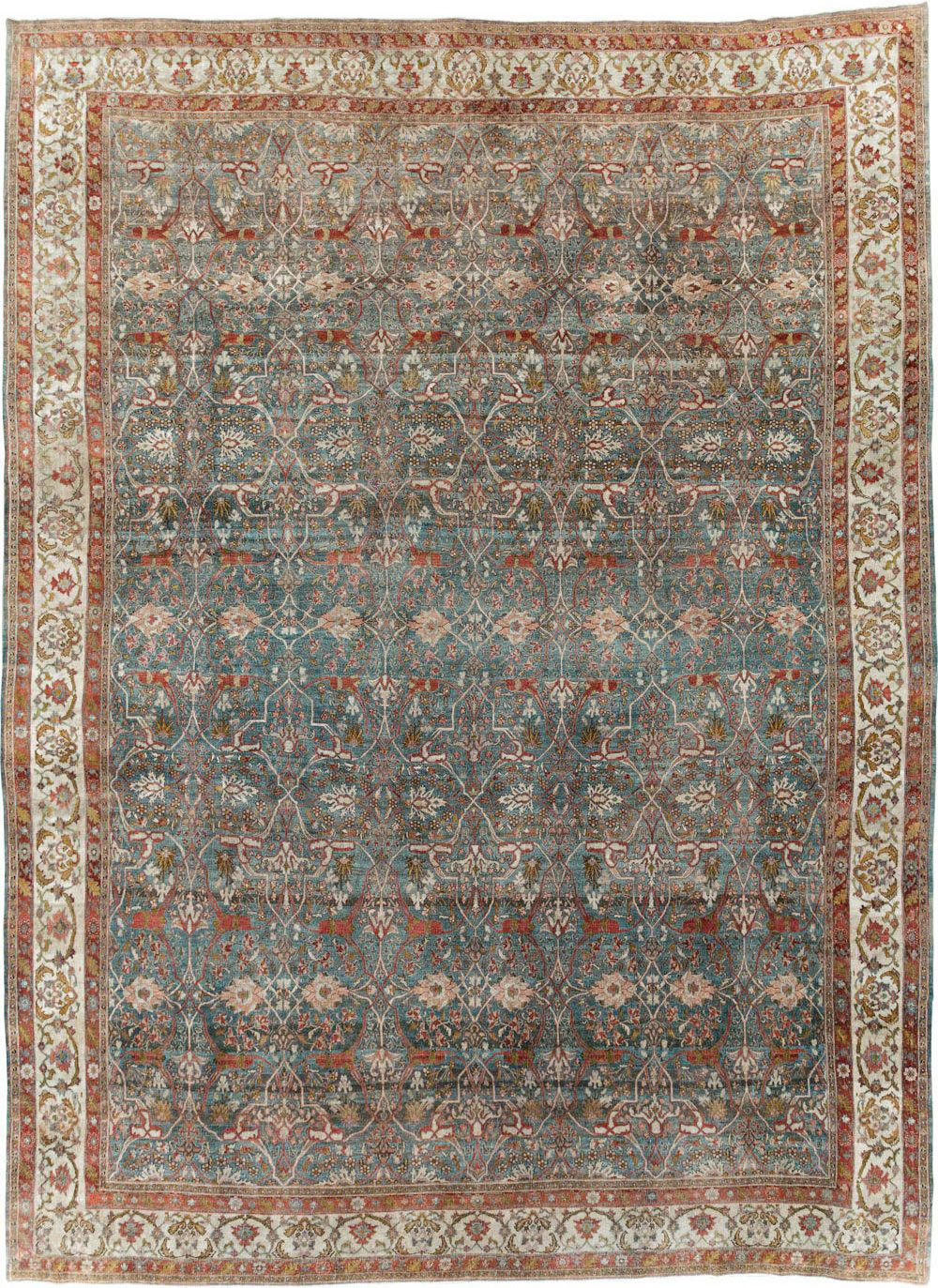 Antique Persian Bidjar Large Carpet, No.29051 - Gsblank