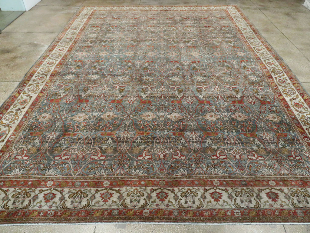 Antique Persian Bidjar Large Carpet, No.29051 - Gsblank