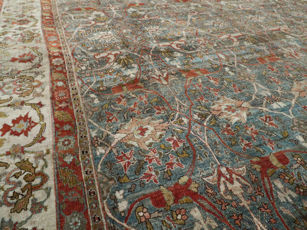 Antique Persian Bidjar Large Carpet, No.29051 - Gsblank