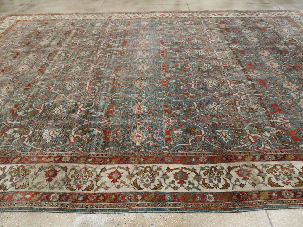 Antique Persian Bidjar Large Carpet, No.29051 - Gsblank