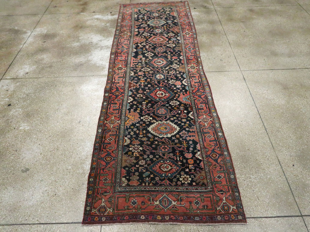 Antique Persian Bidjar Runner, No.29062 - Gsblank