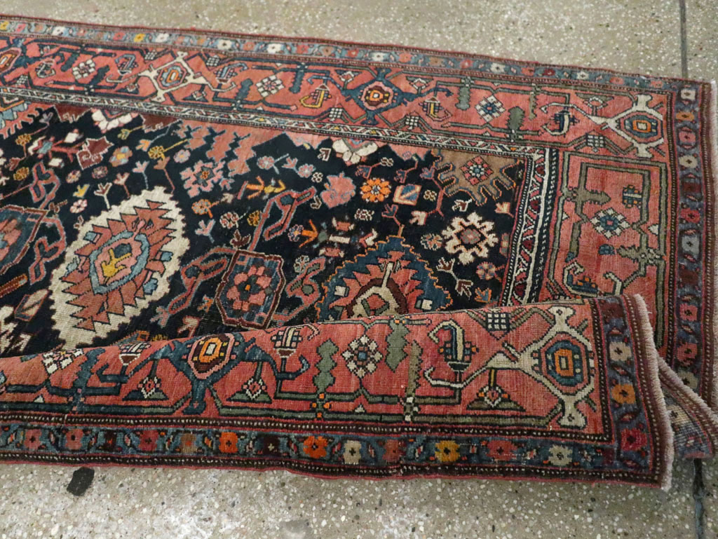 Antique Persian Bidjar Runner, No.29062 - Gsblank