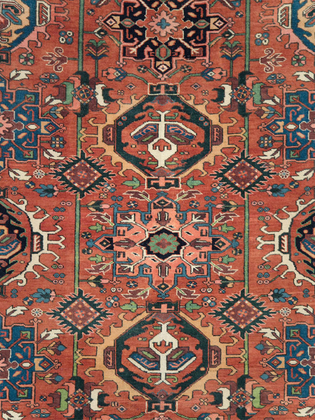 Vintage Persian Karajeh Rug, No.29065 - Gsblank