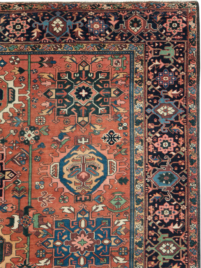 Vintage Persian Karajeh Rug, No.29065 - Gsblank