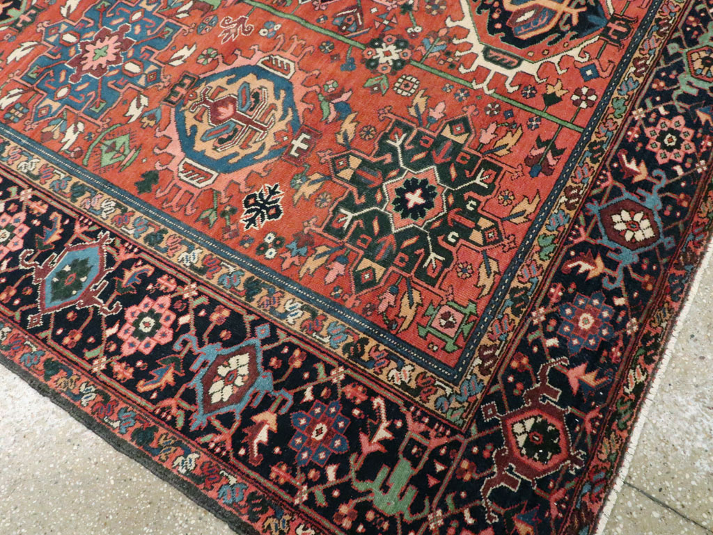 Vintage Persian Karajeh Rug, No.29065 - Gsblank