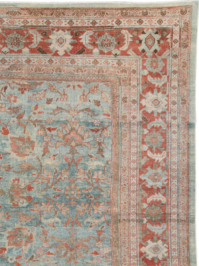 Antique Persian Mahal Carpet, No.29067 - Gsblank