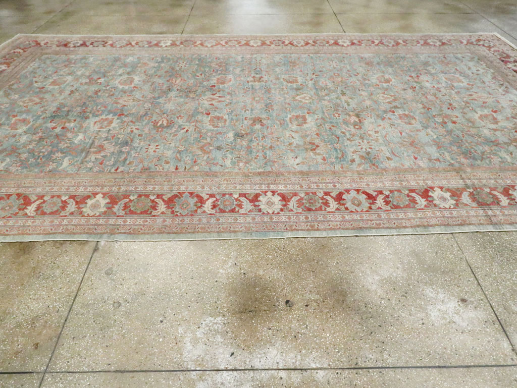Antique Persian Mahal Carpet, No.29067 - Gsblank