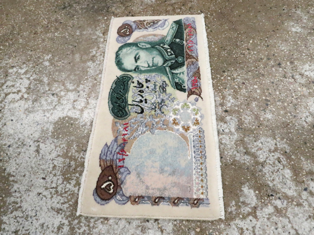 Persian Tabriz Pictorial Rug, No.29077 - Gsblank