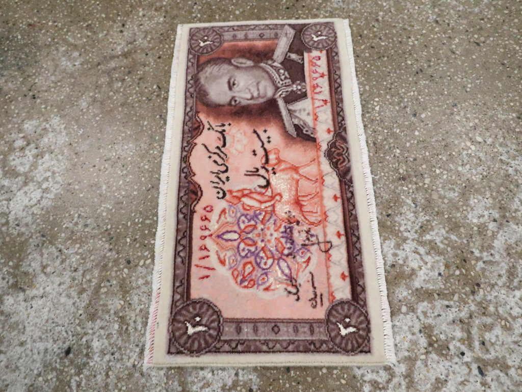 Persian Pictorial Tabriz Rug, No.29088 - Gsblank