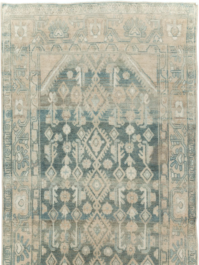 Vintage Persian Malayer Long Runner, No.29093 - Gsblank
