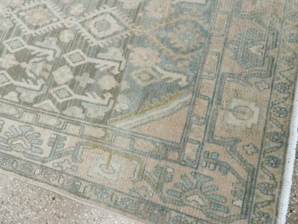 Vintage Persian Malayer Long Runner, No.29093 - Gsblank