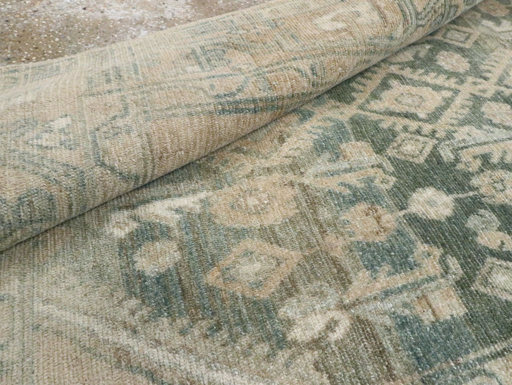 Vintage Persian Malayer Long Runner, No.29093 - Gsblank