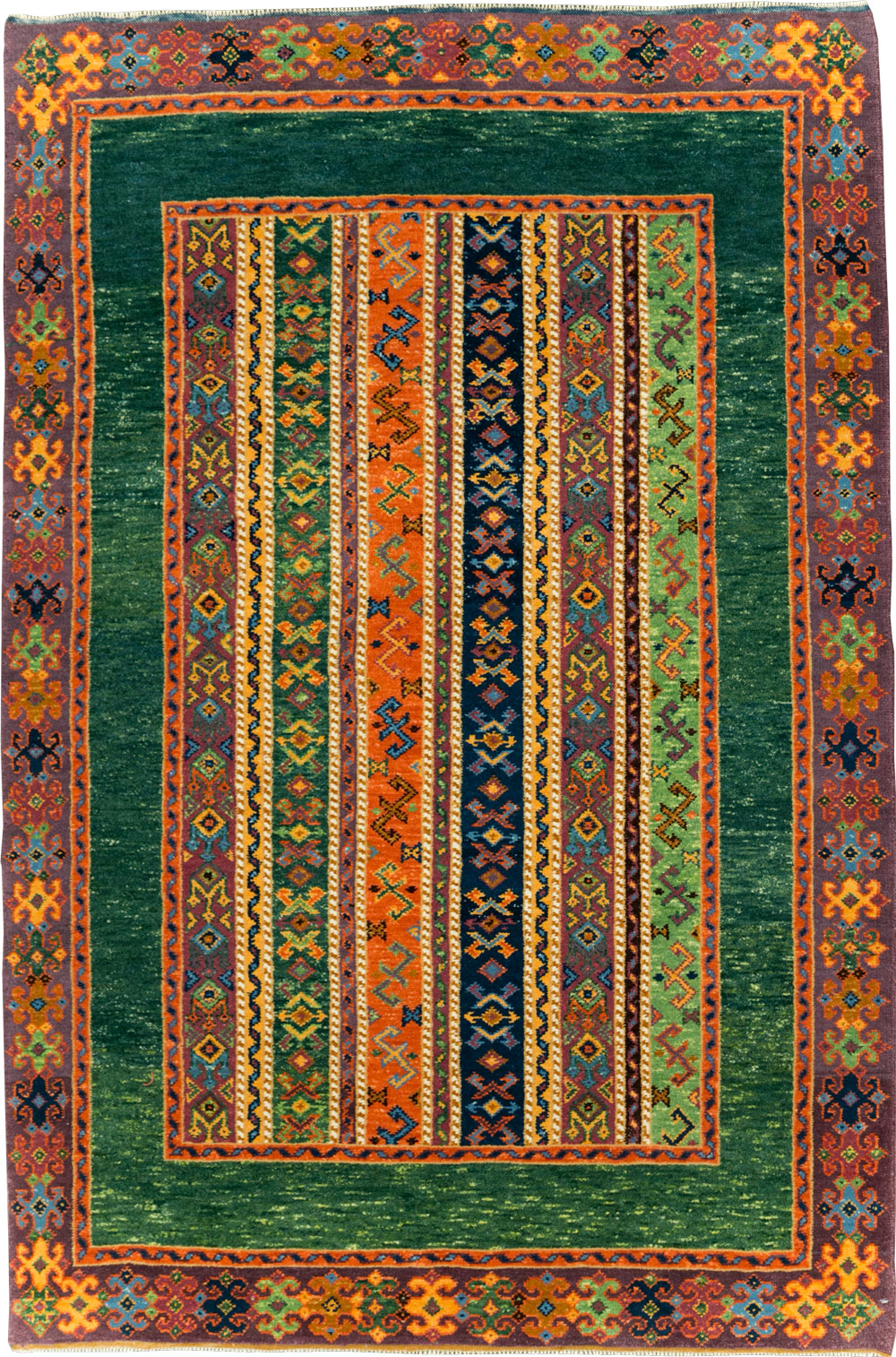 Vintage Turkish Anatolian Accent Rug, No.29107 - Gsblank