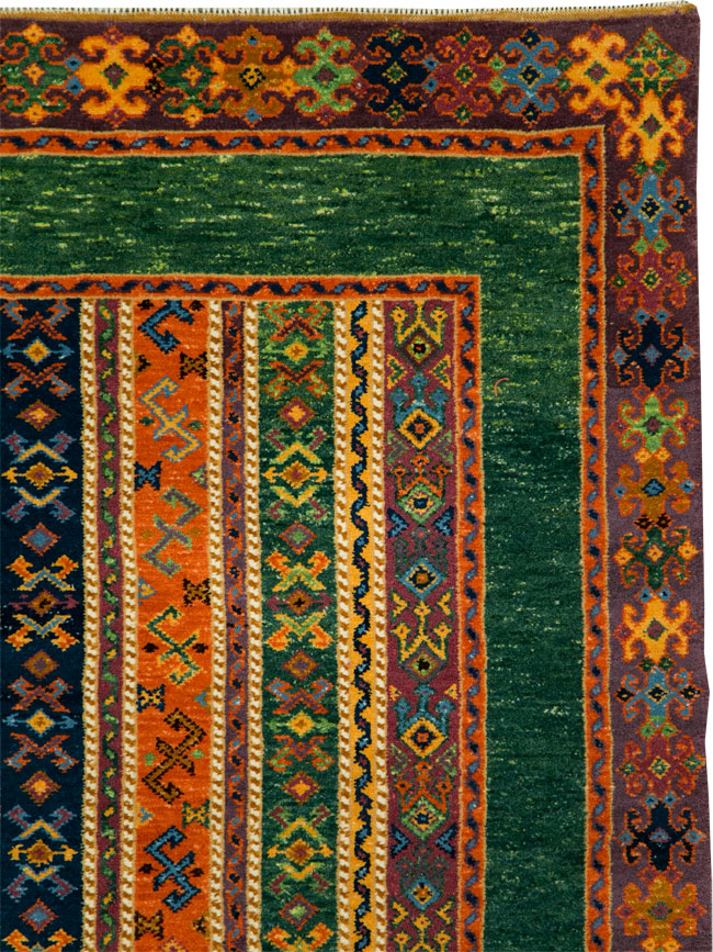 Vintage Turkish Anatolian Accent Rug, No.29107 - Gsblank