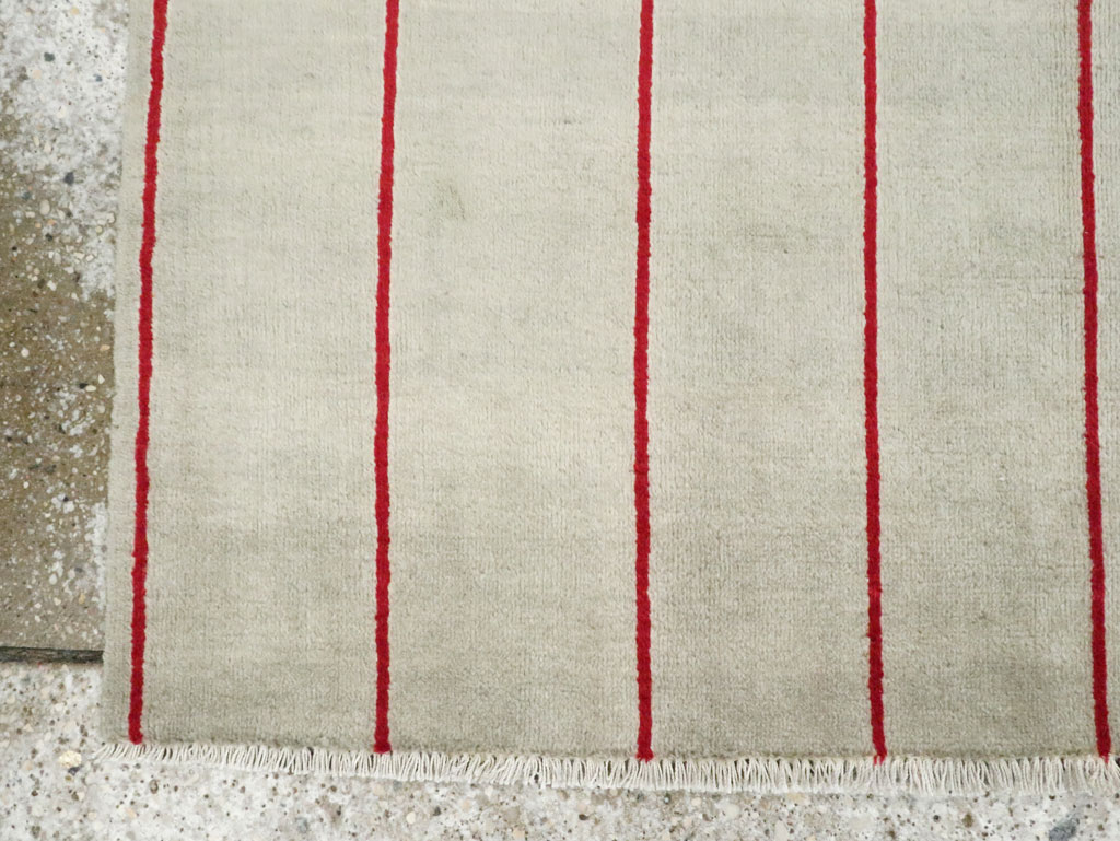 Vintage Persian Deco Tabriz Rug, No.29108 - Gsblank