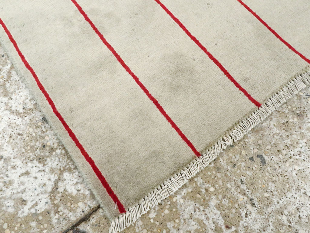 Vintage Persian Deco Tabriz Rug, No.29108 - Gsblank