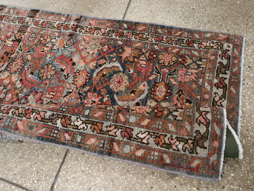 Antique Persian Malayer Long Runner, No.29109 - Gsblank