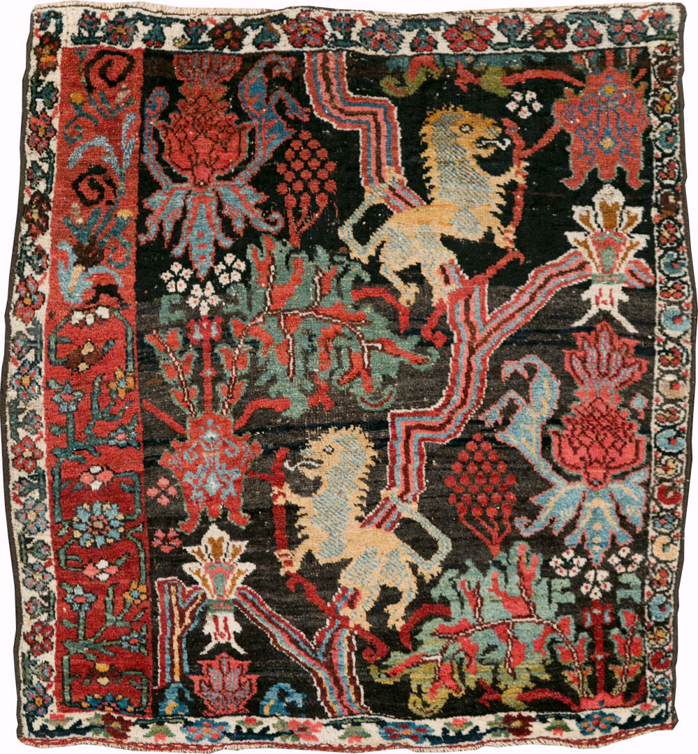 Antique Persian Bidjar Wagireh Rug, No.29112 - Gsblank