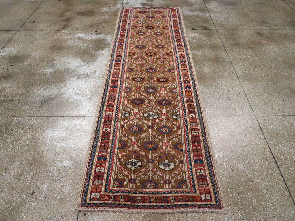 Antique Kurdish Runner, No.29129 - Gsblank