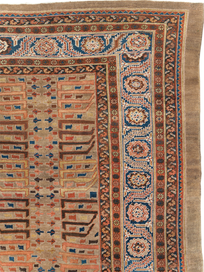 Antique Persian Bakshaish Carpet, No.29131 - Gsblank