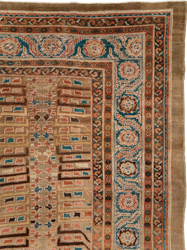 Antique Persian Bakshaish Carpet, No.29131 - Gsblank