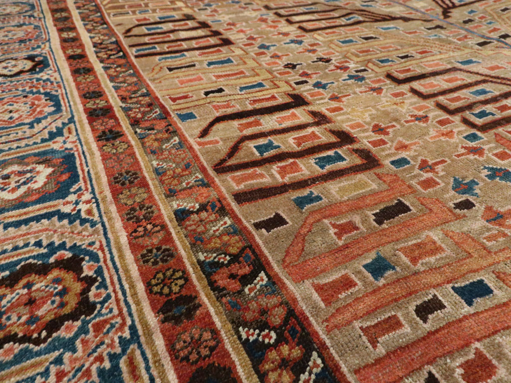 Antique Persian Bakshaish Carpet, No.29131 - Gsblank