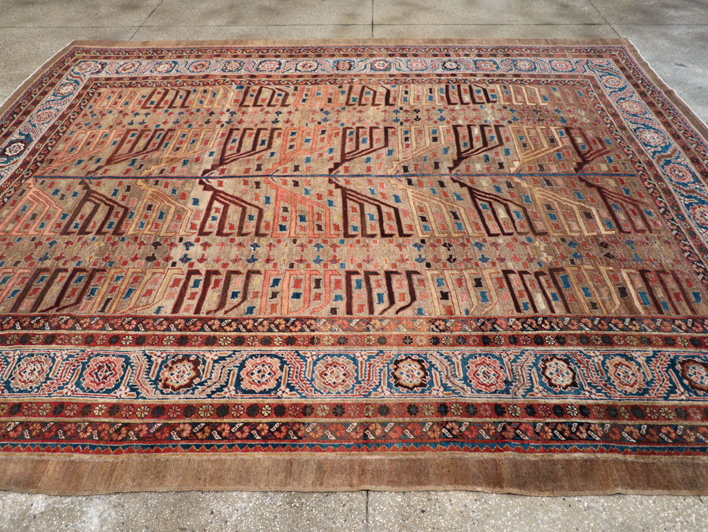 Antique Persian Bakshaish Carpet, No.29131 - Gsblank