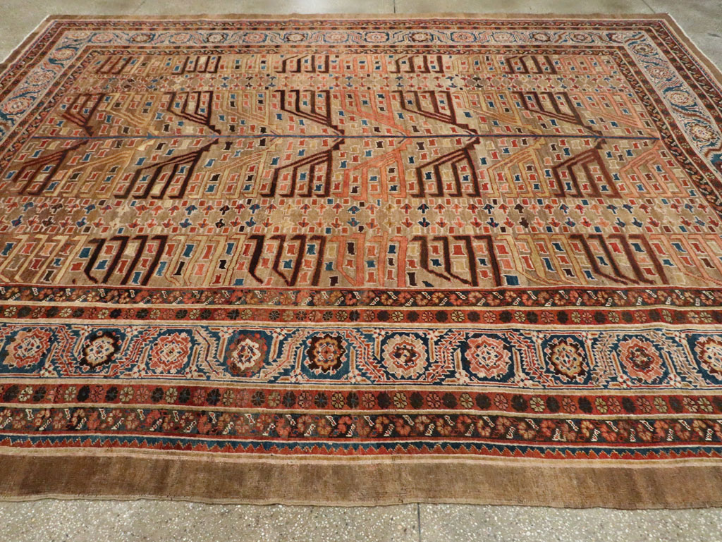 Antique Persian Bakshaish Carpet, No.29131 - Gsblank
