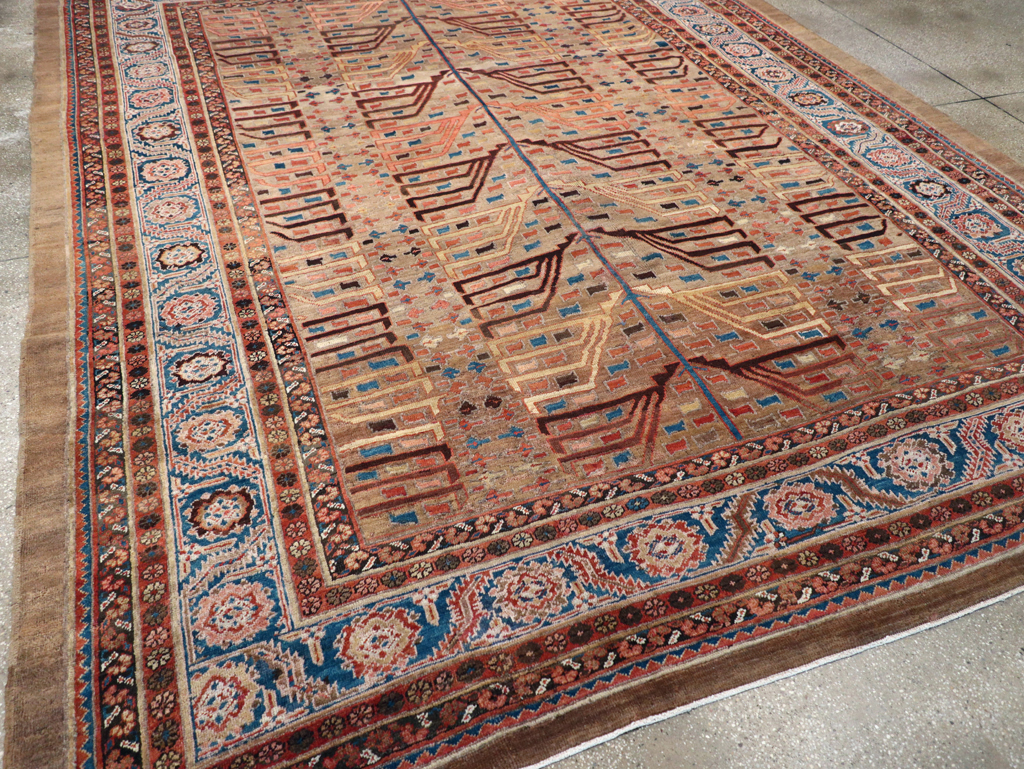 Antique Persian Bakshaish Carpet, No.29131 - Gsblank