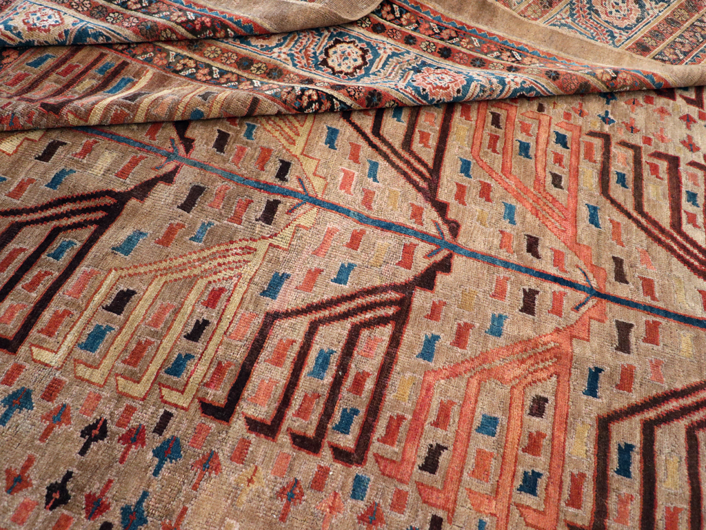 Antique Persian Bakshaish Carpet, No.29131 - Gsblank