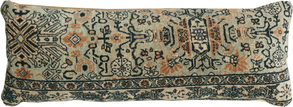 Antique Persian Tabriz Pillow, No.29135 - Gsblank