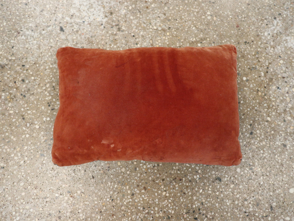 Antique Persian Bag Face Pillow, No.29136 - Gsblank