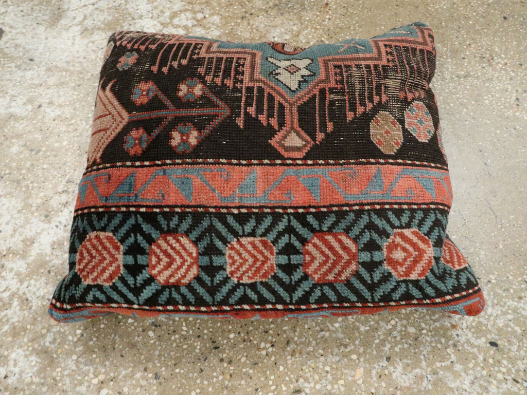 Antique Caucasian Kazak Pillow, No.29137 - Gsblank